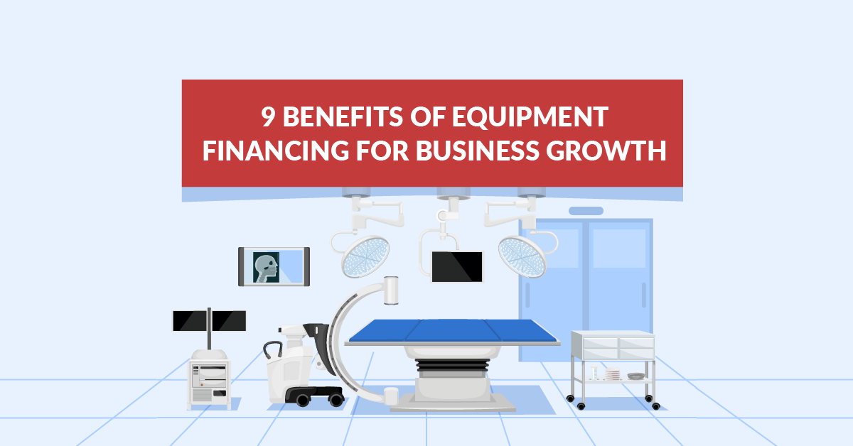 Benefits of Equipment Financing